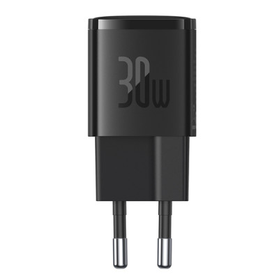 BASEUS 30W USB-C tīkla lādētājs - melns CCXF000301