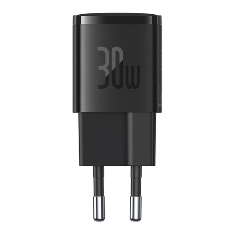 BASEUS 30W USB-C tīkla lādētājs - melns CCXF000301