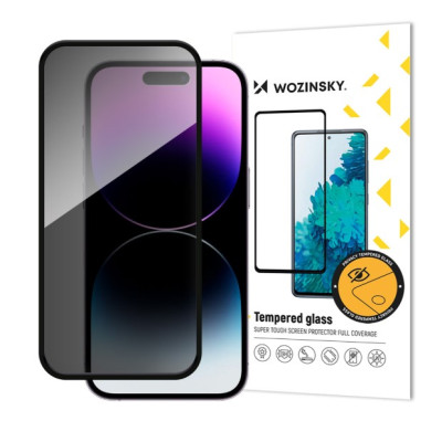 Aizsargstikls pilns ekrāns ar PRIVACY filtru iPhone 16