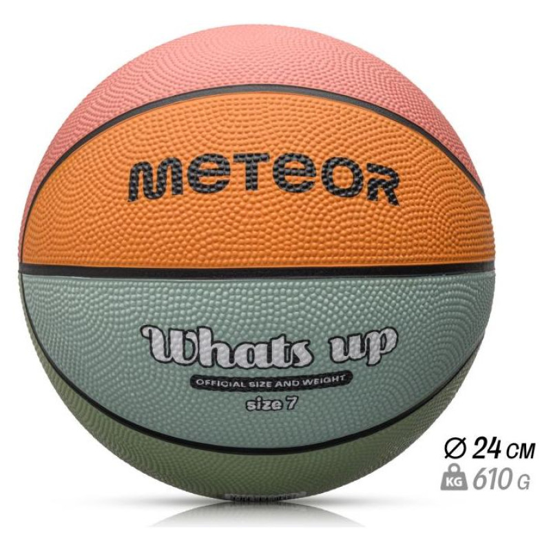 Meteor What's up 7 basketball ball 16803 size 7 (uniw)