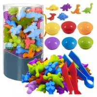 IST Montessori skaitīšanas apmācība: dinozauri 56 el. (22496) [A]