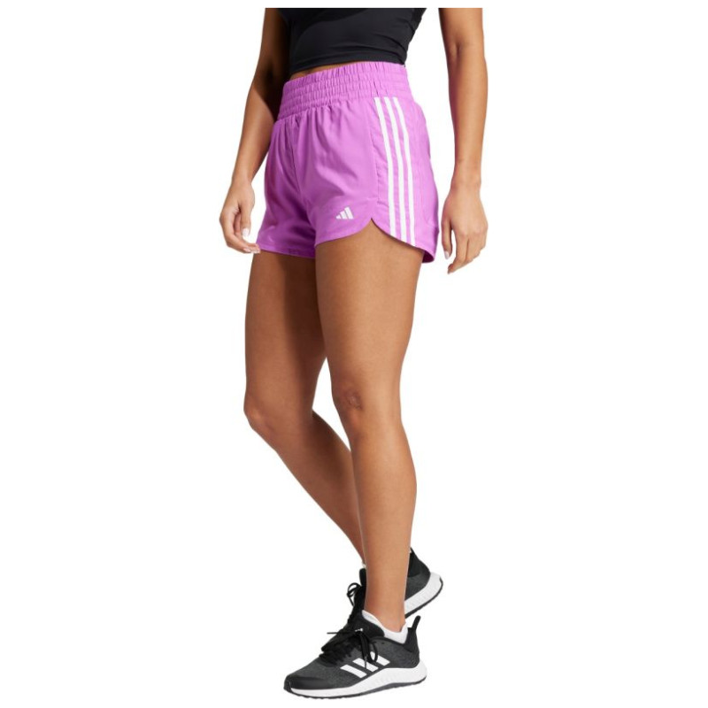 Adidas Pacer Training 3-Stripes Woven High Rise shorts W IX1079 (L 5")