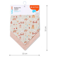Babyono Priekšautiņu-lakatiņu komplekts FARMER (2 gab.) BabyOno 879/09