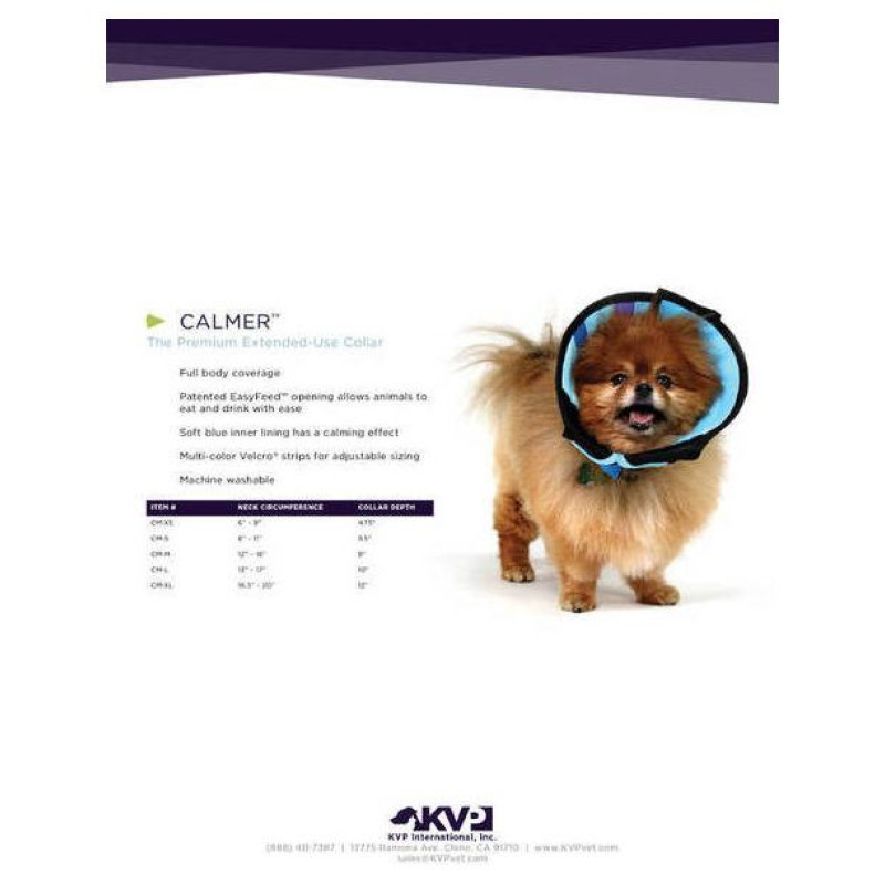 KVP Calmer pēcoperācijas apkakle Small 20-28 cm