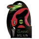 Flexi New Classic L 5m red (lente) - pavada suņiem
