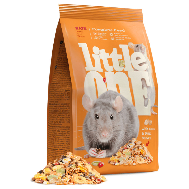 Mealberry Little One food for Rats 400 g - barība žurkām