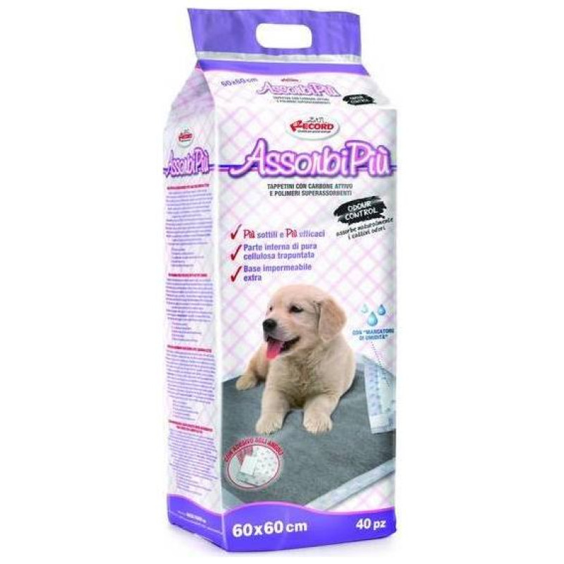 Record Paladziņ&scaron; AssorbiPiu ODOUR CONTROL 60x60cm 40gb.