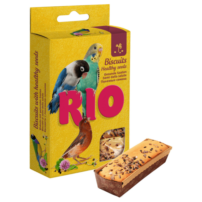 Mealberry RIO Biscuits with healthy seeds for all types of birds 5x7g