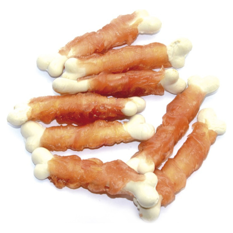 Record WELISNACK cāļu vraps ar kalciju 75 g - papildbarība suņiem