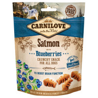 Carnilove Dog snack Salmon with Blueberries with fresh meat 200g papildbarība suņiem