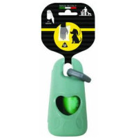 Georplast Dispensers ar karabīni izkārnījumu savākšanas maisiņiem cm. 9,5x5x4h