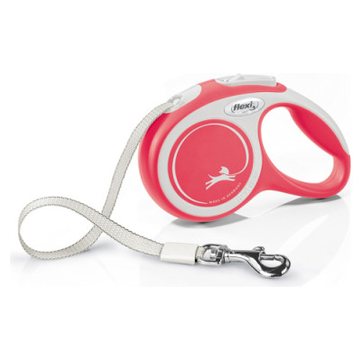 Flexi New Comfort XS lente 3 m, red - pavada suņiem