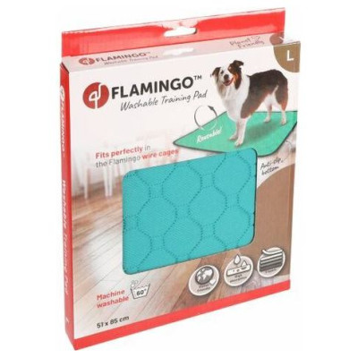 Flamingo TRAINING PAD GREEN L ANTISLIP  85x51cm  - apmācības paliktnis