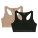 4F Sports bra 4F F036 2pack W 4FWMM00UBRAF036 90S (S)