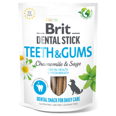 Brit Dental StickTeeth&Gums Chamomile&Sage 7 gb