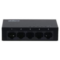 Dahua Switch|DAHUA|PFS3005-5GT-V2|Type L2|Desktop/pedestal|5x10Base-T / 100Base-TX / 1000Base-T|DH-PFS3005-5GT-V2