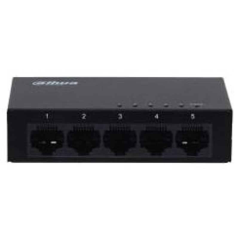 Dahua Switch|DAHUA|PFS3005-5GT-V2|Type L2|Desktop/pedestal|5x10Base-T / 100Base-TX / 1000Base-T|DH-PFS3005-5GT-V2