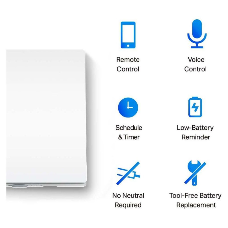 Tp-Link Smart Home Device|TP-LINK|TAPO S210|White|TAPOS210