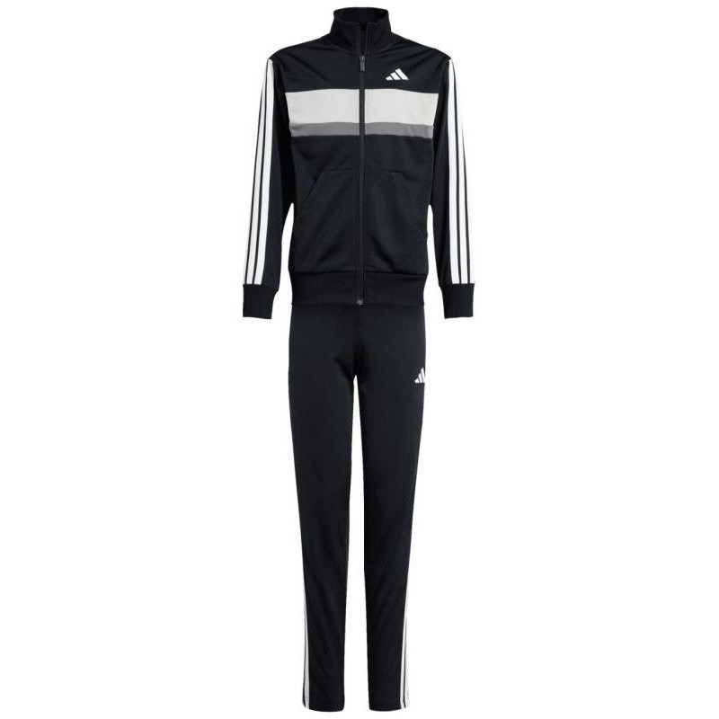 Adidas Seasonal Essentials Tiberio 3-Stripes Tricot Jr Tracksuit JY0509 (128 cm)