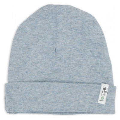 Lodger Beanie Melange bērnu cepurīte, Blue Fogg, 0-6 mēn. - BEM 110_0-6