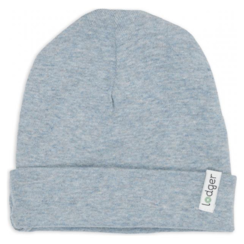 Lodger Beanie Melange bērnu cepurīte, Blue Fogg, 0-6 mēn. - BEM 110_0-6