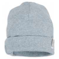 Lodger Beanie Melange bērnu cepurīte, Blue Fogg, 0-6 mēn. - BEM 110_0-6
