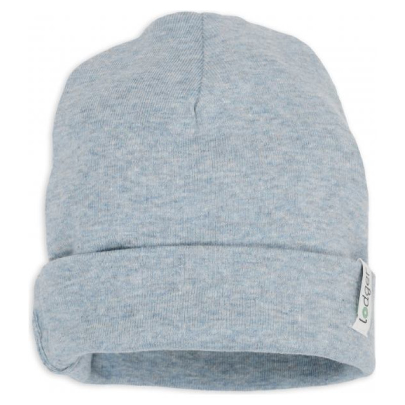 Lodger Beanie Melange bērnu cepurīte, Blue Fogg, 0-6 mēn. - BEM 110_0-6