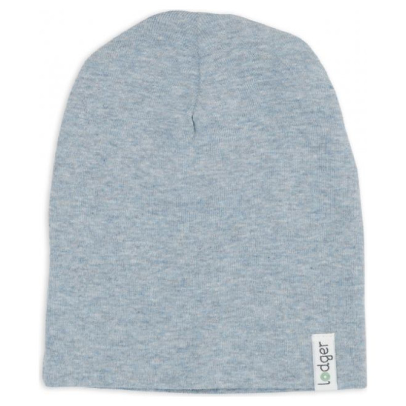 Lodger Beanie Melange bērnu cepurīte, Blue Fogg, 0-6 mēn. - BEM 110_0-6
