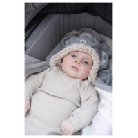Lodger Hatter Folklore Fleece cepure, Drizzle, 6-12m - HT 629_6-12