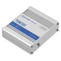 Teltonika Switch|TELTONIKA|TSW101|5xRJ45|PoE ports 4|60 Watts|TSW101