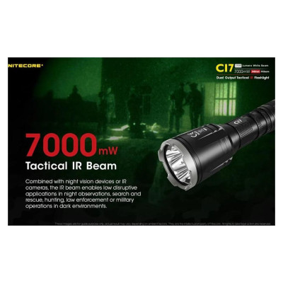 Nitecore FLASHLIGHT CHAMELEON SERIES/2500 LUMENS CI7 NITECORE