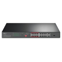 Tp-Link Switch|TP-LINK|Desktop/pedestal|16x10Base-T / 100Base-TX|PoE+ ports 16|TL-SL1218P