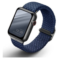 Uniq Aspen Braided strap for Apple Watch 1/2/3/4/5/6/7/8/SE/SE2 44/42/45 mm - blue