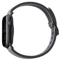 Uniq Straden Leather Hybrid Strap for Apple Watch 1/2/3/4/5/6/7/8/SE/SE2/Ultra 42/44/45/49mm - Gray