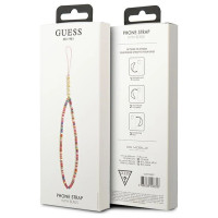 Guess pendant GUSTGMPP Phone Strap multicolor pink/multicolor pink Heishi Beads