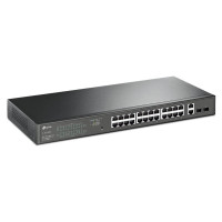 Tp-Link Switch|TP-LINK|Desktop/pedestal|28x10Base-T / 100Base-TX / 1000Base-T|PoE+ ports 24|250 Watts|TL-SG1428PE