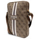 Guess Bag GUTB10P4RPSW 10" brown/brown 4G Stripes Tablet Bag
