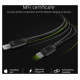Green Cell GC Power Stream USB Type-C Male - Lightning Male 1m MFi Black