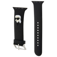 Karl Lagerfeld 3D Rubber Karl Head strap for Apple Watch 38/40/41mm - black
