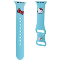 Hello Kitty Silicone Kitty Head strap for Apple Watch 38/40/41mm - blue