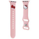 Hello Kitty Silicone Kitty Head Strap for Apple Watch 42/44/45/49mm - Pink