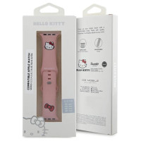 Hello Kitty Silicone Kitty Head Strap for Apple Watch 42/44/45/49mm - Pink