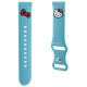 Hello Kitty Silicone Kitty Head strap universal 20mm - blue