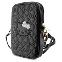 Hello Kitty Quilted Bows Strap bag - black
