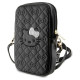 Hello Kitty Quilted Bows Strap bag - black