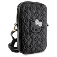 Hello Kitty Quilted Bows Strap bag - black