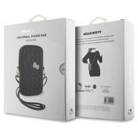 Hello Kitty Quilted Bows Strap bag - black