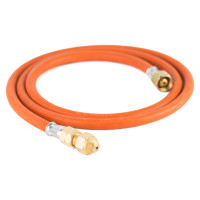 Meva Reduction connection to a tourist gas cylinder G 3/8" L - 7/16" hose 1.5 m