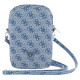 Guess Zip 4G Triangle bag - blue