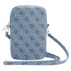 Guess Zip 4G Triangle bag - blue